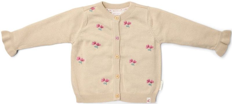 Little Dutch - Fairy Garden-74 - Gebreid Vest - Zand