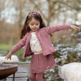 Little Dutch - Baby Vestje - Rouge - Gebreid