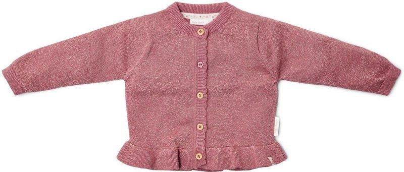 Little Dutch - Baby Vestje - Rouge - Gebreid