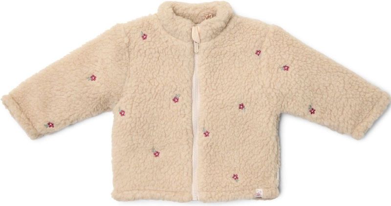 Little Dutch - Cardigan - Sand - Met Bloemetjes