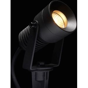 Cree LED prikspot Barcelos - 10W / RVS / 230V / IP65 / waterdicht / prikspots buiten / buitenverlichting / tuinverlichting / tuinspot / buitenspots / steekspots / warmwit