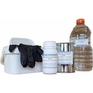 Metaal Chemisch Zwarten Kit Met Sealer - 2 liter , Verzinkshop DeepSeal