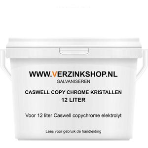 Zwart chroom Elektrolyt Caswell Black Krome - 1 liter