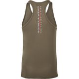 Gorilla Wear - Lafeyette - Tanktop - Legergroen - 100% Polyester