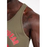 Gorilla Wear - Lafeyette - Tanktop - Legergroen - 100% Polyester