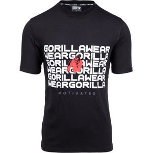 Gorilla Wear Bradley T-shirt - Zwart