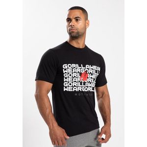 Gorilla Wear Bradley T-shirt - Zwart