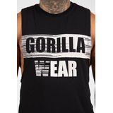 Gorilla Wear - Lopez - Tanktop - Zwart - Biologisch Katoen