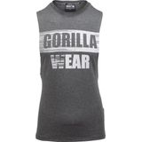 Gorilla Wear - Lopez - Tanktop - Donkergrijs - Biologisch Katoen