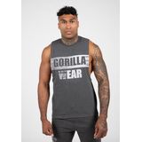Gorilla Wear - Lopez - Tanktop - Donkergrijs - Biologisch Katoen