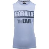 Gorilla Wear - Lopez Drop Armhole Tank Top - Stonewash Blauw