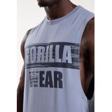 Gorilla Wear - Lopez Drop Armhole Tank Top - Stonewash Blauw
