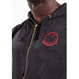 Gorilla Wear Silverdale Mouwloze Hoodie - Zwart