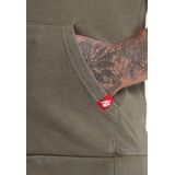Gorilla Wear Silverdale Mouwloze Hoodie - Legergroen