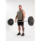 Gorilla Wear Silverdale Mouwloze Hoodie - Legergroen