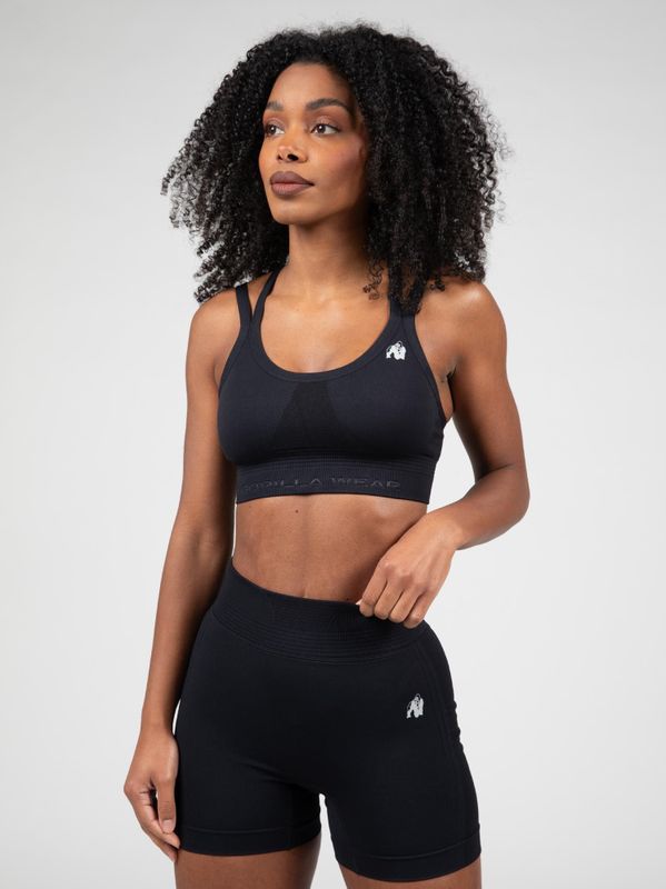 Gorilla Wear - Whitney - Sportbeha - Zwart