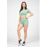 Gorilla Wear - Whitney Seamless Crop Top - Groen