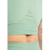 Gorilla Wear - Whitney Seamless Crop Top - Groen