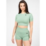 Gorilla Wear - Whitney Seamless Crop Top - Groen
