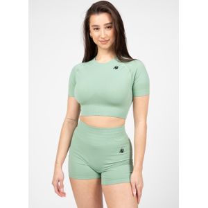 Gorilla Wear - Whitney Seamless Crop Top - Groen
