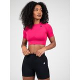 Gorilla Wear - Whitney - Crop Top - Zwart - Ademend - Vochtregulerend