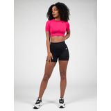 Gorilla Wear - Whitney - Crop Top - Zwart - Ademend - Vochtregulerend