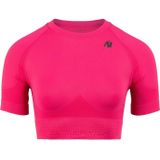 Gorilla Wear - Whitney - Crop Top - Zwart - Ademend - Vochtregulerend