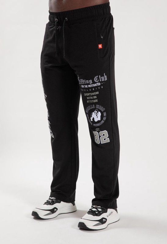 Gorilla Wear - Colorado - Joggingbroek - Zwart - Regular fit - Elastische Tailleband