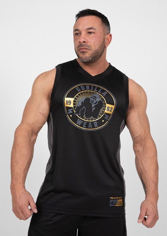 Gorilla Wear - Orlando Tank Top - Zwart - Sporttop
