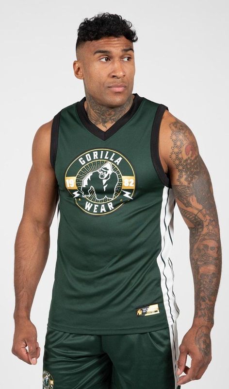 Gorilla Wear - Orlando Tank Top - Groen - Sporttop