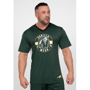 Gorilla Wear - Orlando - T-shirt - Groen - 100% Gerecycled Polyester