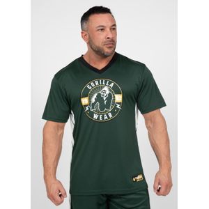 Gorilla Wear - Orlando - T-shirt - Groen - 100% Gerecycled Polyester