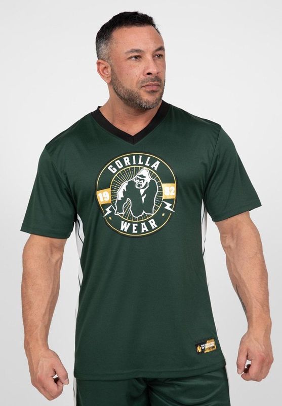 Gorilla Wear - Orlando - T-shirt - Groen - 100% Gerecycled Polyester