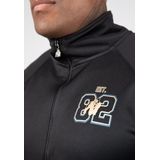 Gorilla Wear - Devon - Trainingsjas - Grijs/Blauw - Getextureerde Stof