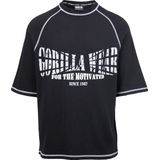 Gorilla Wear Finley Oversized T-shirt - Zwart Rood