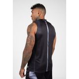 Gorilla Wear - Clayton - Sporttop - Zwart/Goud - 100% Gerecycled Polyester