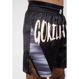 Gorilla Wear Clayton Boxing Shorts - Zwart/Rood