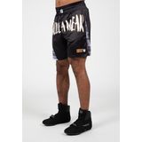 Gorilla Wear Clayton Boxing Shorts - Zwart/Rood