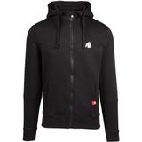 Gorilla Wear - Leon - Sweatvest - Zwart - 60% Biologisch Katoen 40% Gerecycled Polyester