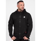 Gorilla Wear - Leon - Sweatvest - Zwart - 60% Biologisch Katoen 40% Gerecycled Polyester