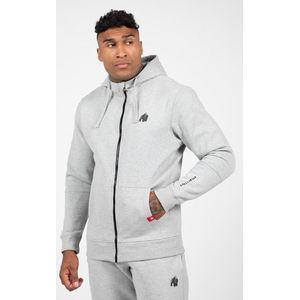 Gorilla Wear - Leon Zipped Hoodie - Sweatvest - Grijs