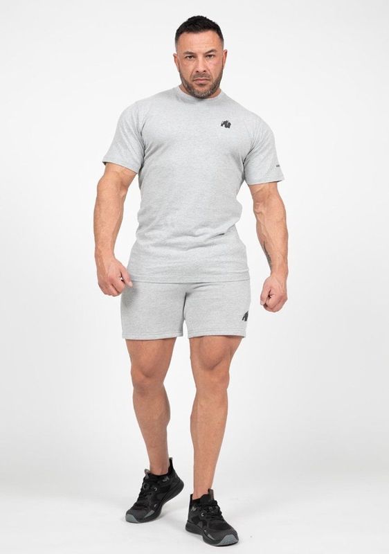 Gorilla Wear - Leon - T-shirt - Grijs - Biologisch Katoen