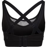 Gorilla Wear - Riley - Sportbeha - Zwart - Hoogste Ondersteuning, Ademend, Vochtregulerend, Elastische Band