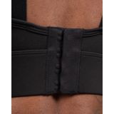 Gorilla Wear - Riley - Sportbeha - Zwart - Hoogste Ondersteuning, Ademend, Vochtregulerend, Elastische Band