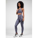 Gorilla Wear - Camilla - Sportbeha - Denim Blauw - Medium Ondersteuning