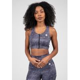 Gorilla Wear - Camilla - Sportbeha - Denim Blauw - Medium Ondersteuning