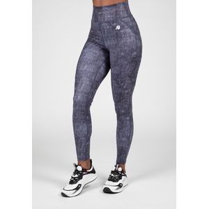 Gorilla Wear - Camilla Legging - Denim Blauw - Katoen - Stretch