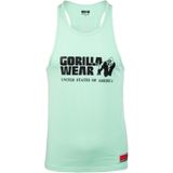 Gorilla Wear - Classic Tanktop - Mint - Organisch Katoen - Regular Fit