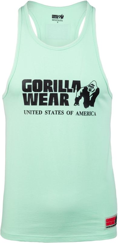 Gorilla Wear - Classic Tanktop - Mint - Organisch Katoen - Regular Fit