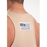 Gorilla Wear - Classic Tanktop - Lichtbruin - Organisch Katoen